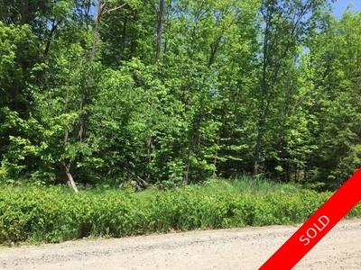 District of Muskoka/Lake of Bays/Franklin Vacant Land for sale: 