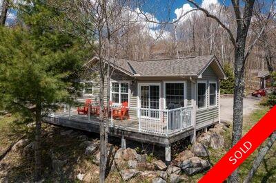 Lake of Bays Cottage for sale: Blue Water Acres 3 bedroom 1,354 sq.ft. Week 1